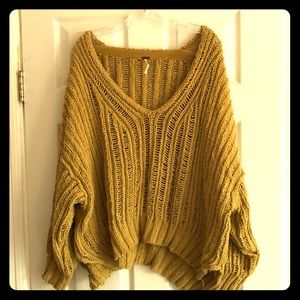 Free People Infinite V-Neck sweater small